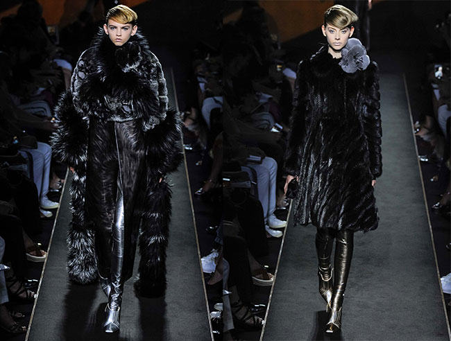 Fendi90Years Haute Fourrure fashion show