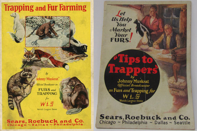 Sears, Roebuck, skunk fur, johnny muskrat