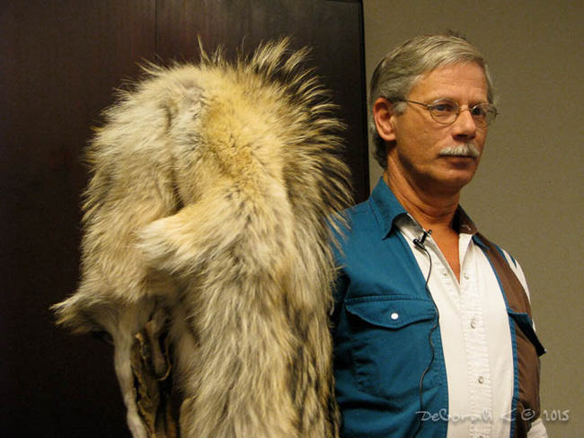 Ross Hinter wolf pelt