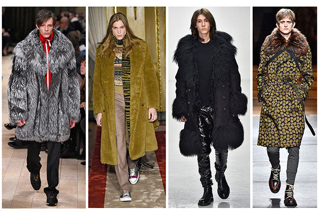 fur, fashion, catwalk, runway, menswear, fur coat, fur in the news