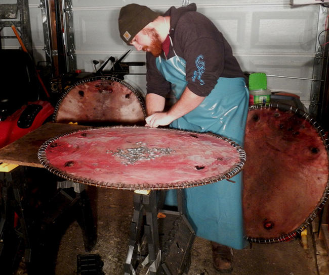 Jeff Traynor, beaver pelt, beaver fur, modern trapper, fur