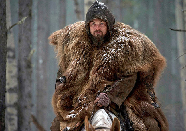 Leonardo DiCaprio, Revenant, Bear fur