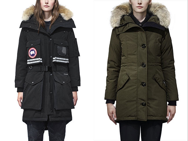 canada goose, fur fashion