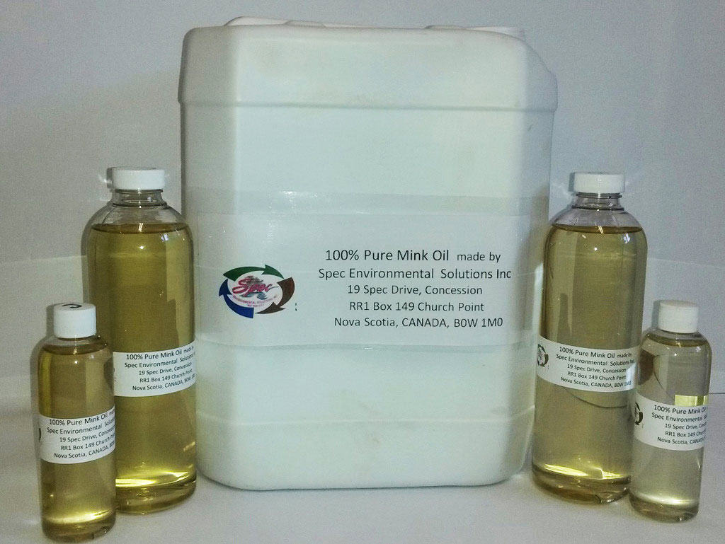 Spec Environmental Solutions produces mink oil