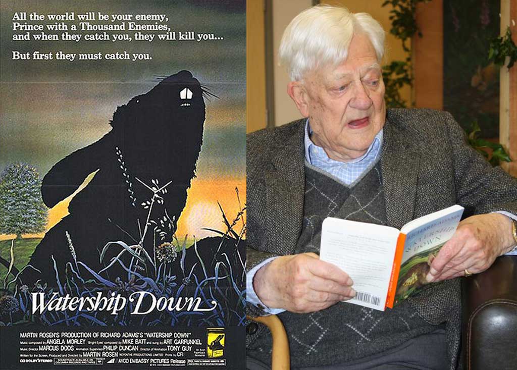 Richard Adams, author of Watership Down