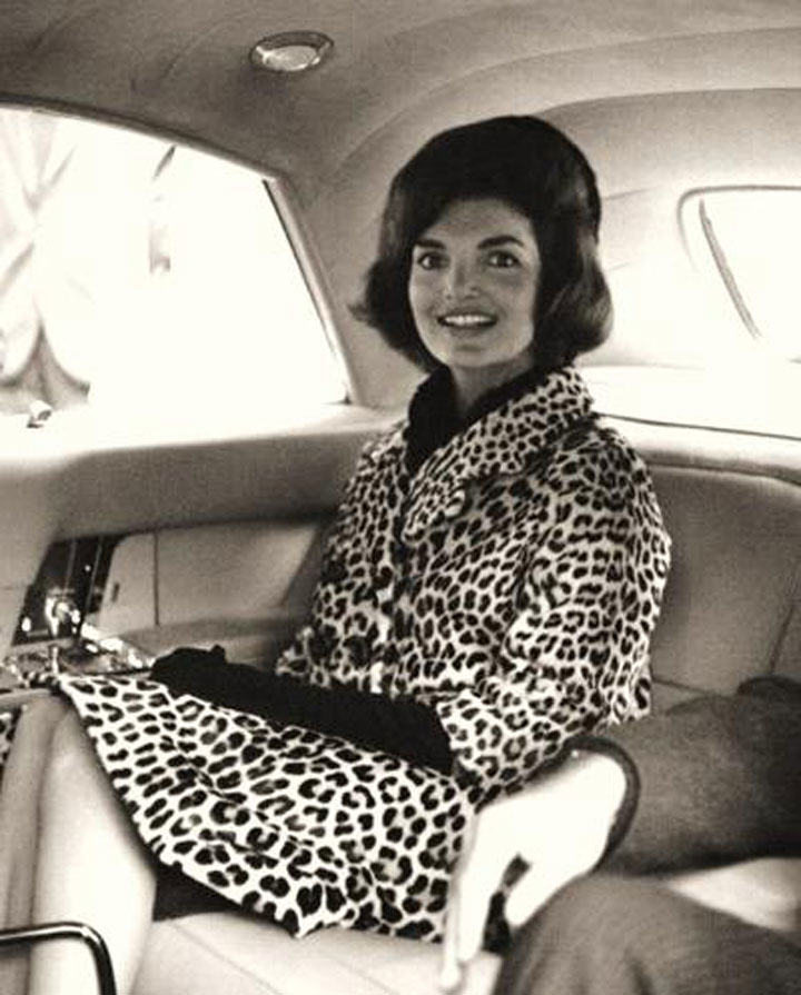 Anti-fur protesters wouldn't like Jackie Kennedy's leopard