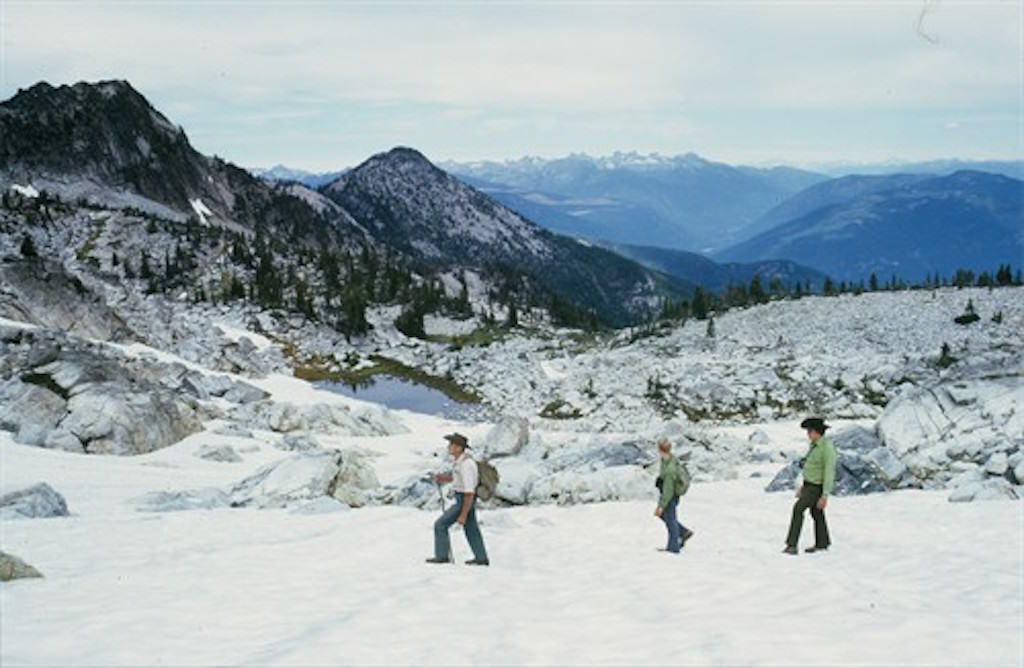 high country of the Selkirk Mountains