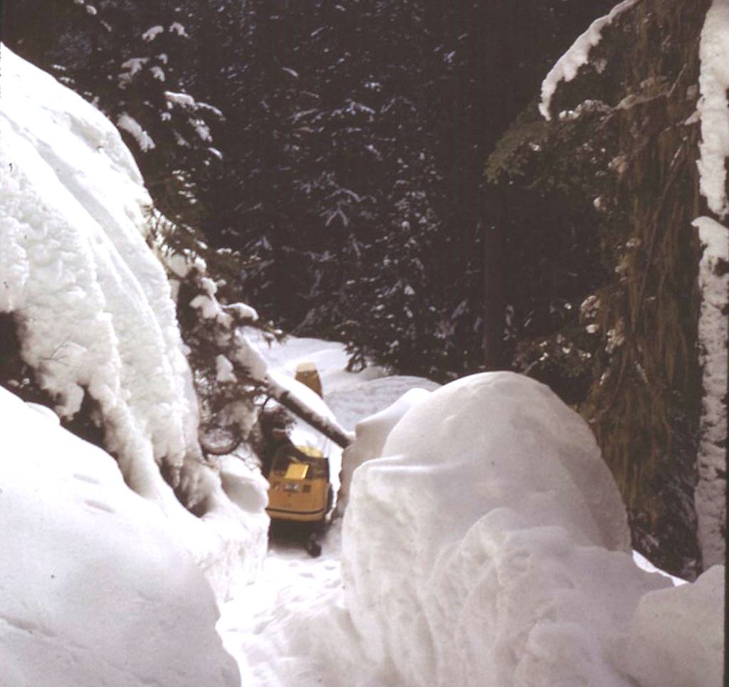 trail-building in the high country of the Selkirk Mountains