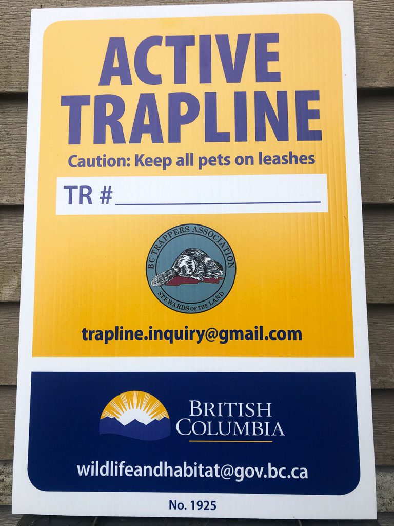 Active Trapline British Columbia