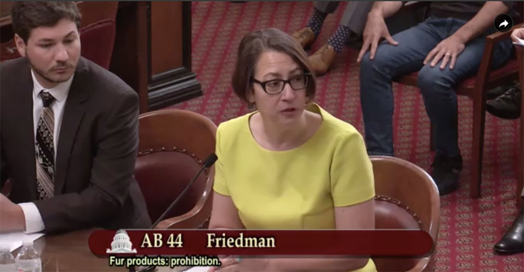 California fur retail ban proposed by Laura Friedman