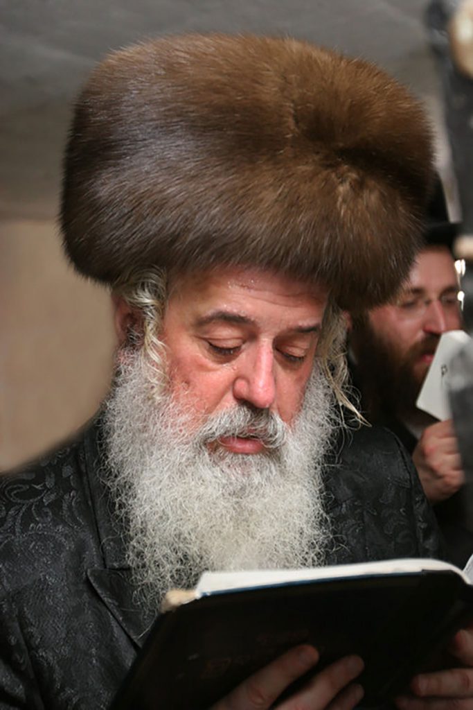Rabbi Moshe Leib Rabinovich in kolpik