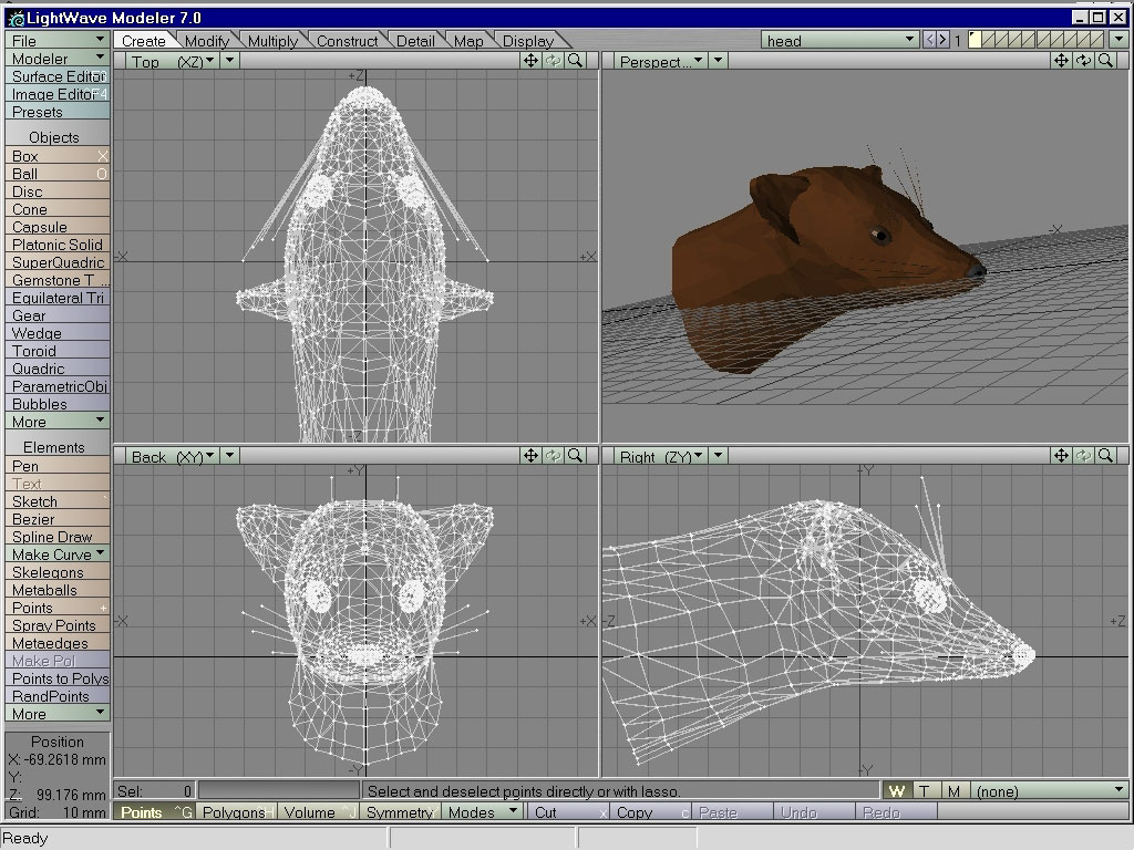 computer simulation to develop humane trapping