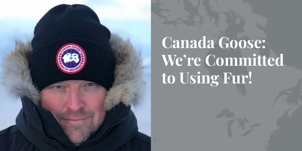 Canada Goose vice-president Gavin Thompson