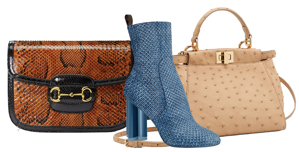 exotic skins from Kering and LVMH