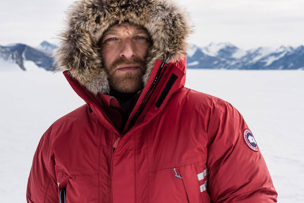 Canada Goose ambassador Ben Saunders