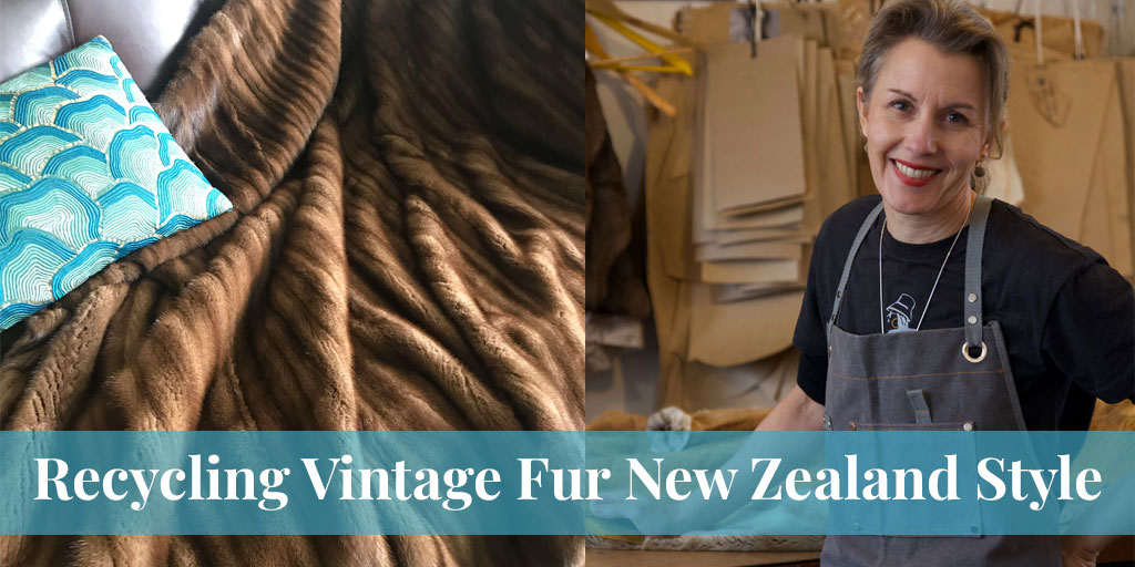 Jane Avery recycles vintage fur