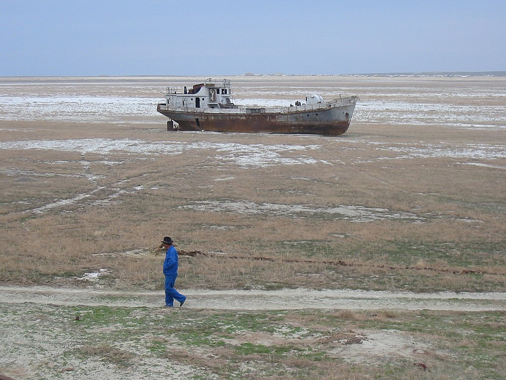 Aral Sea destroyed for cotton